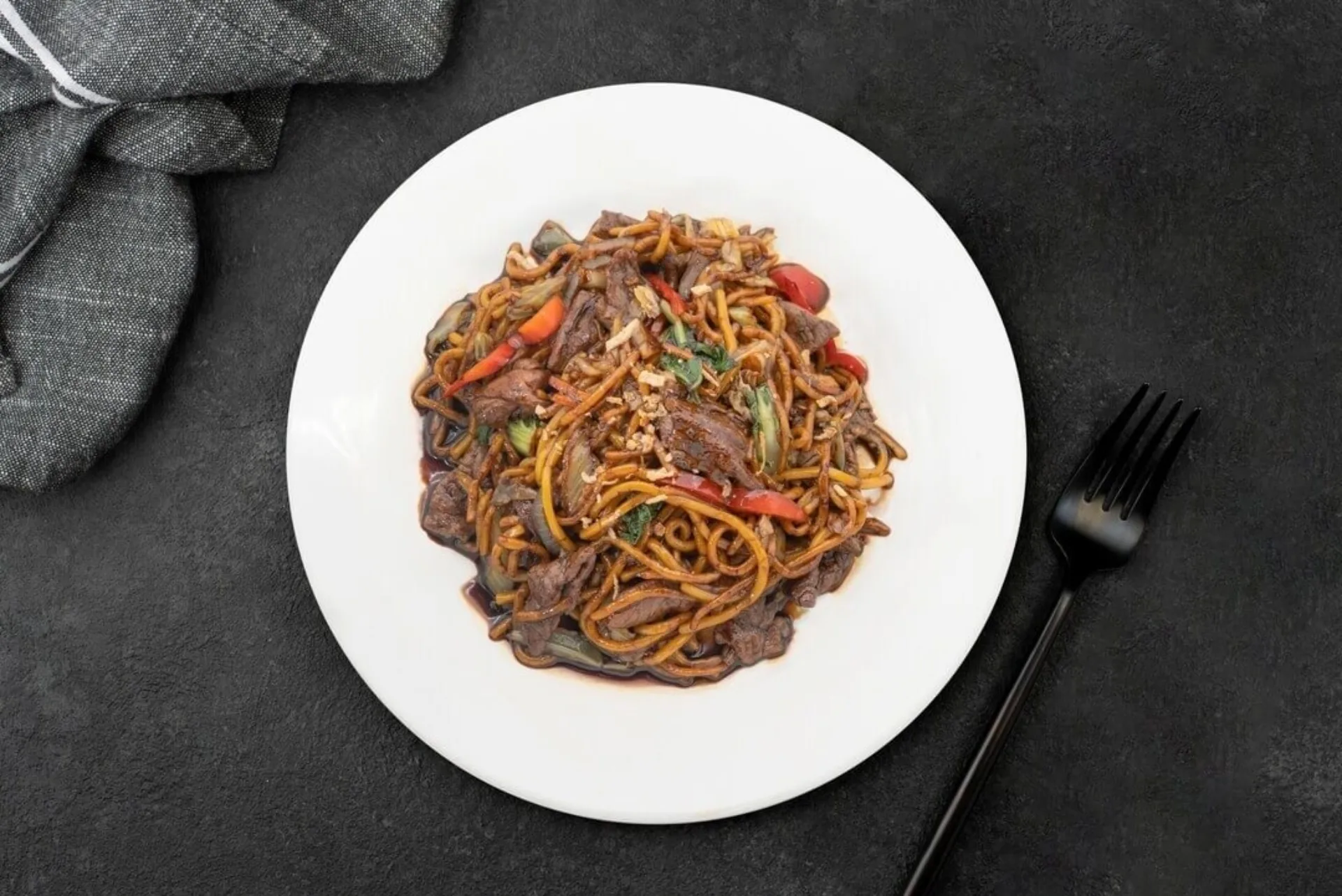 08 Blackbean Beef Noodle done re