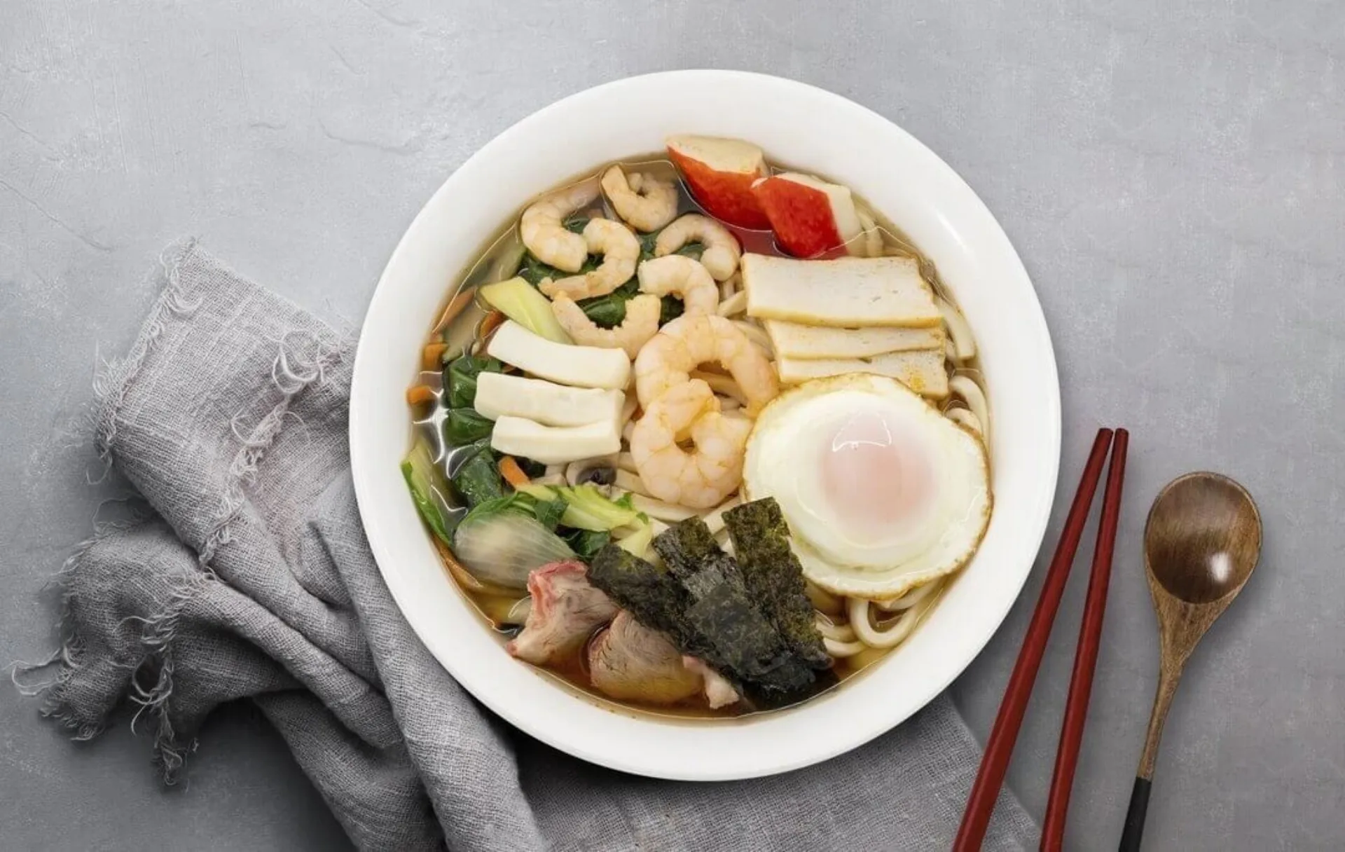 27 Japanese Udon Soup done