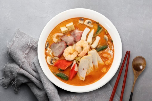 22 Malaysia Curry Laksa Soup done re