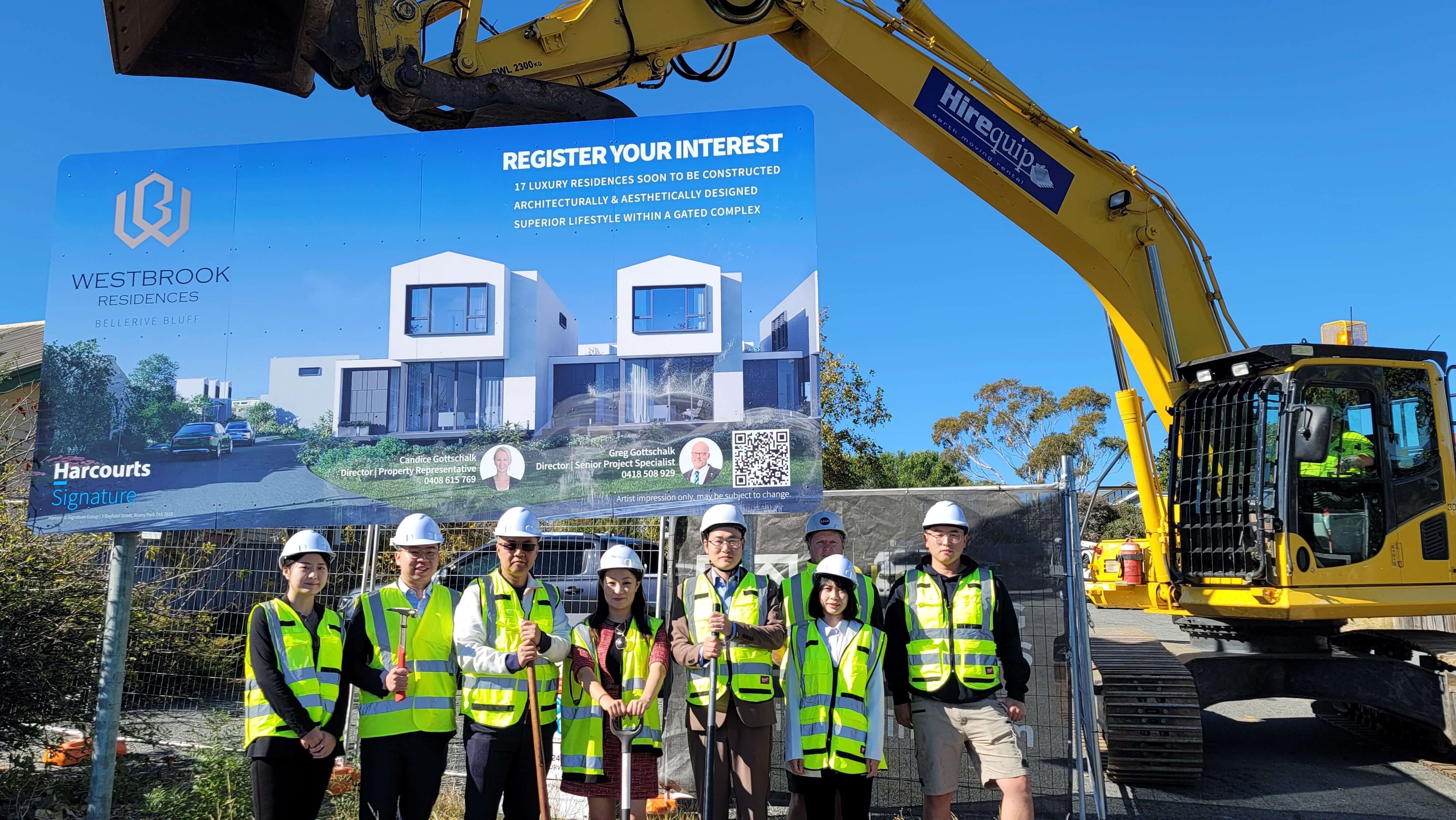 Construction kick off
